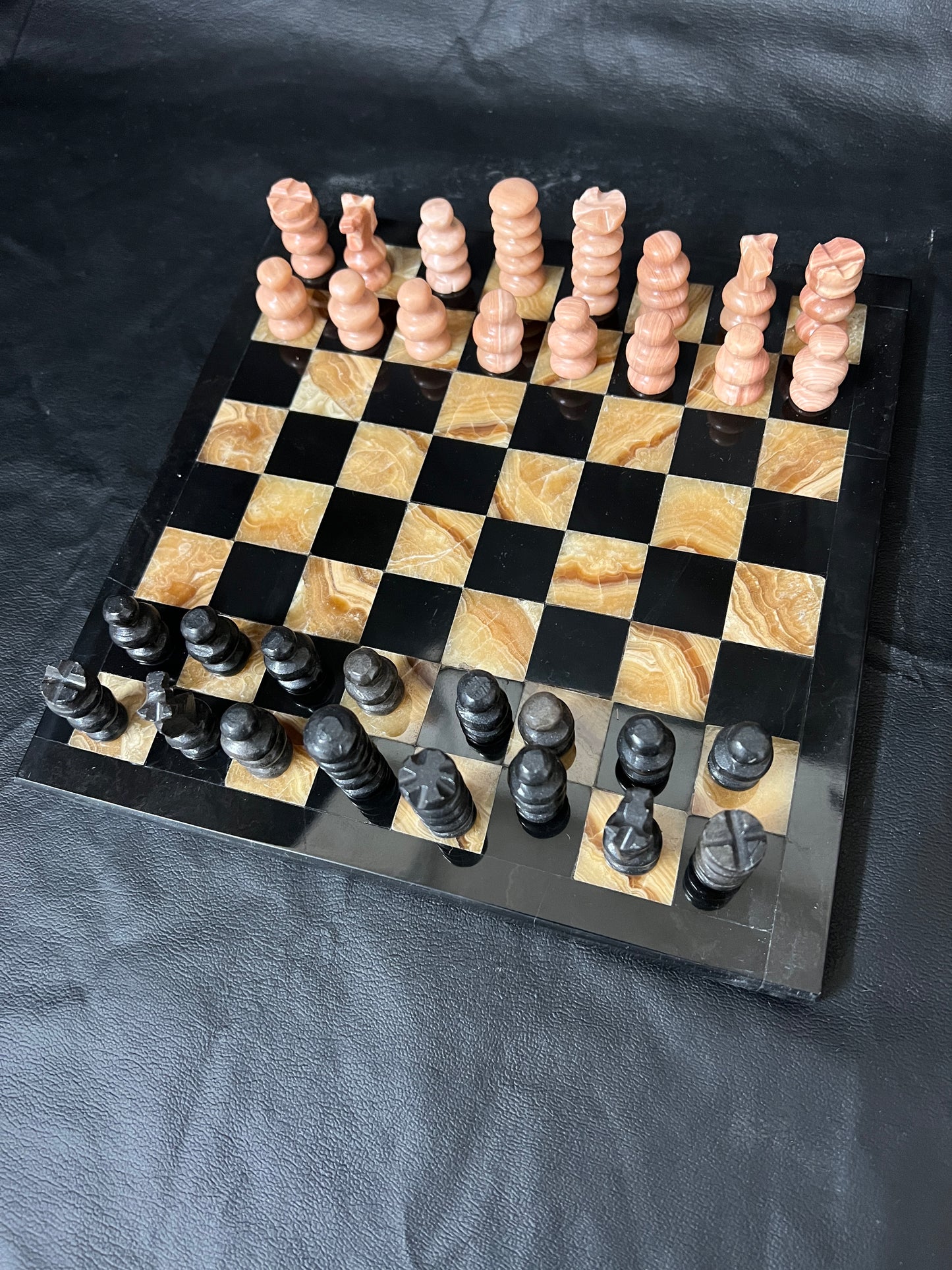 Marble and Onyx Chess Set (Sm)Chess set Handcrafted  White Onyx Marble chess set | Best Selling Chess set | gifts for him, Christmas gifts, Best Gifts for every occasion